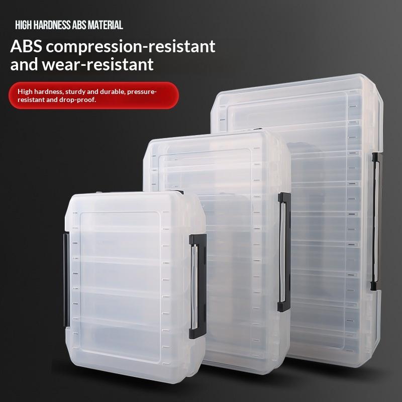 Fishing Lure Accessories - Doppelseitige Angelkisten, Angelzubehör, Aufbewahrungsboxen für Werkzeuge,