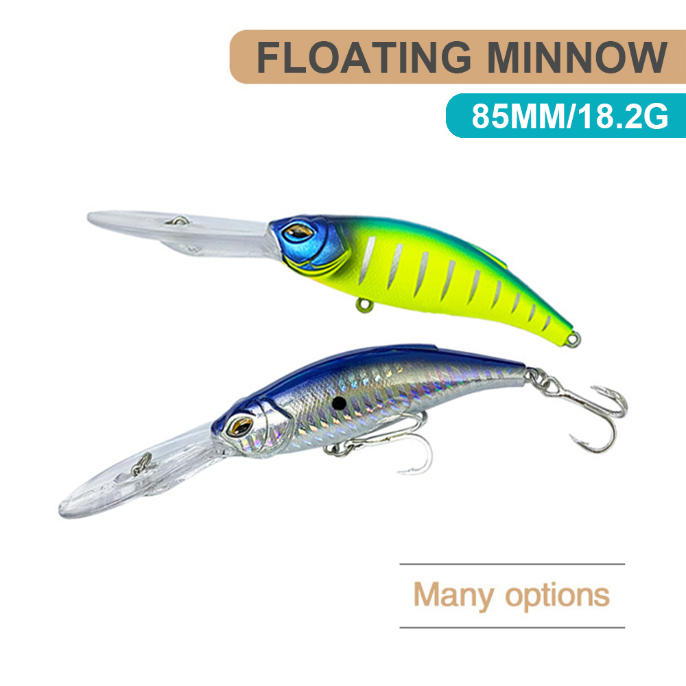 Fishing Lure Jerkbait - 8,5 cm 18,2 g Angelköder, schwimmender