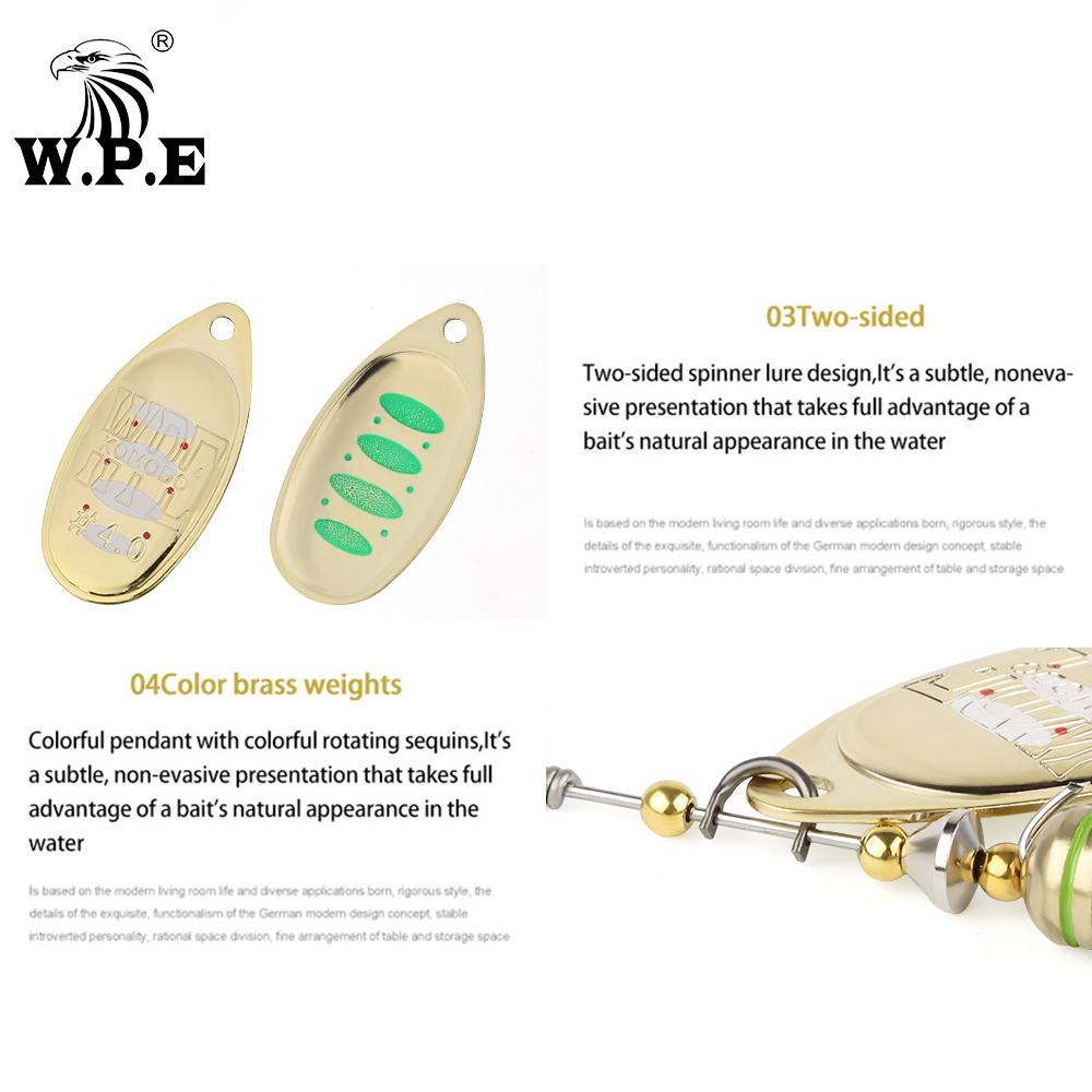 W.P.E KOMODO Spinner Locken 2  – Fishing Lure Spinnerbait Bewertung und Preis